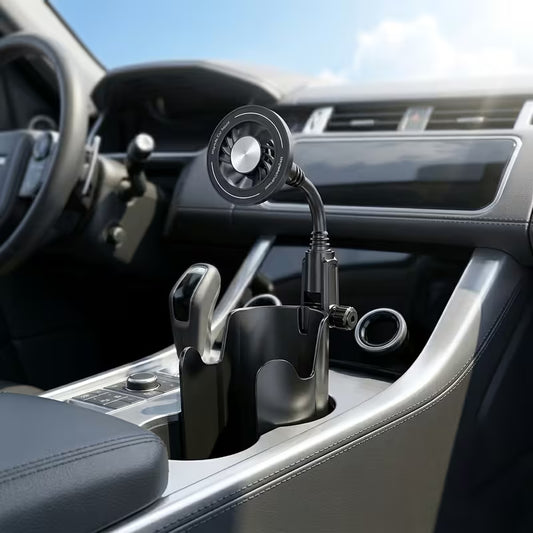 2-in-1 Cup Holder with Phone Stand