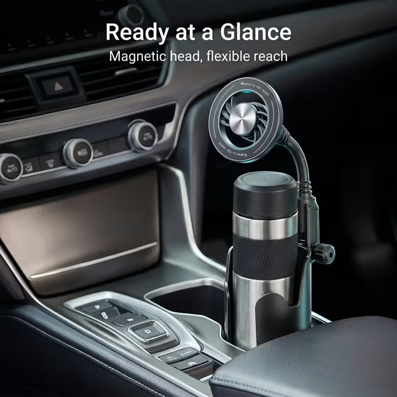2-in-1 Cup Holder with Phone Stand