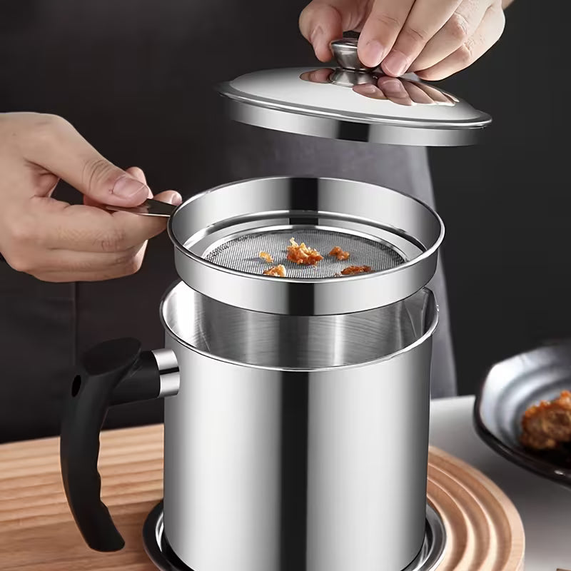 Stainless Steel Oil Container