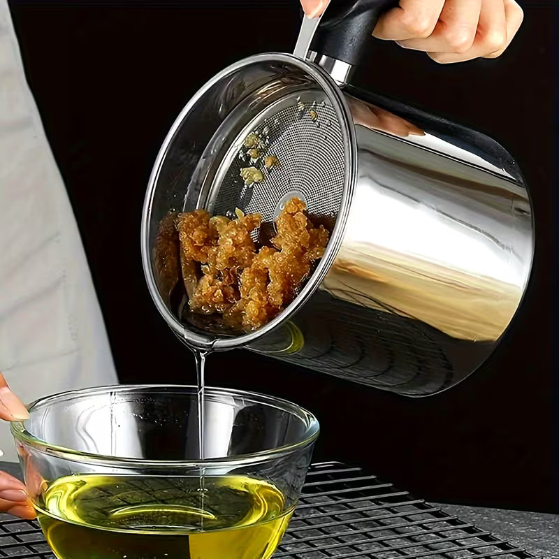 Stainless Steel Oil Container